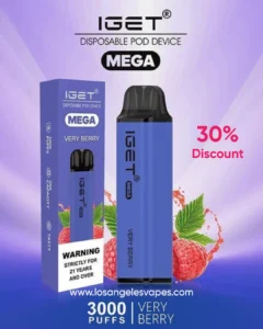 Disposable CBD/THC vape pen with tropical flavor, lab-tested and legal in Los Angeles