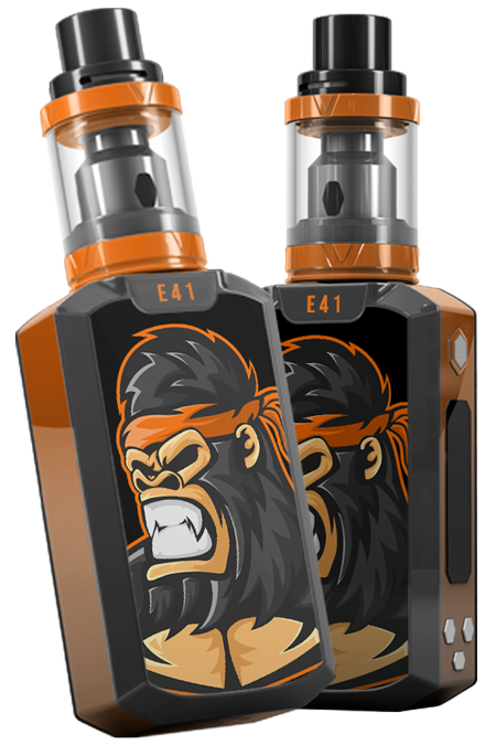 Vaperezoo E41 vape tank device with gorilla design Los Angeles vape shop