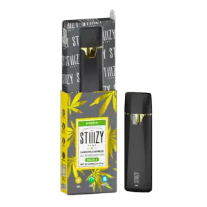 STIIIZY Live Resin Vape Pen Close-Up | Ceramic Coil & Lab-Tested THC